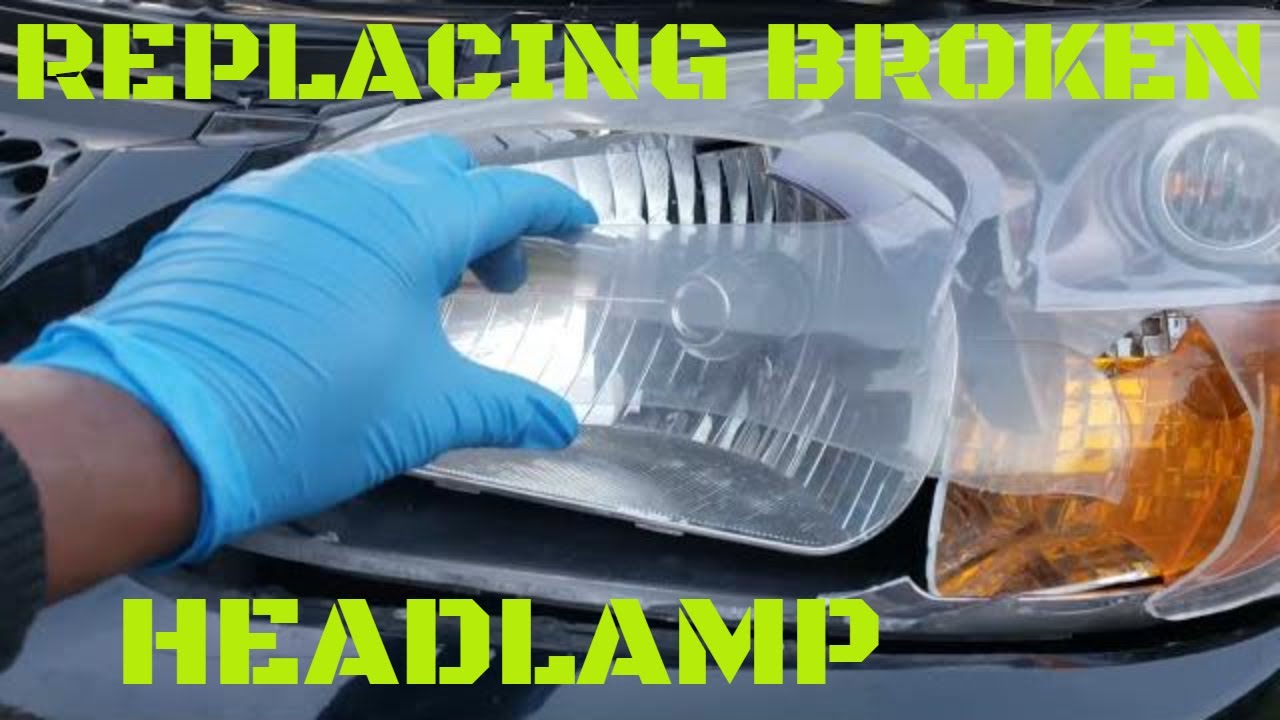 Headlight Assembly Replacement || How To Replace broken Headlights on 07 Kia Spectra