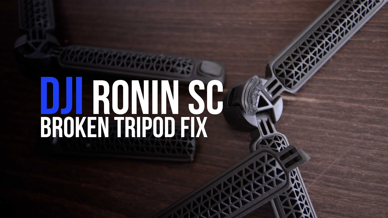 DJI Ronin SC | Broken Tripod Leg   Fix