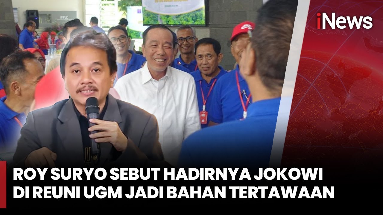 Jokowi Hadiri Reuni di Tengah Polemik Ijazah Palsu, Roy Suryo: Itu Jadi Bahan Tertawaan, Lho! | 27/7