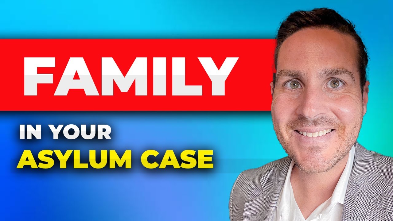What family members can you include in your application for asylum in the USA?