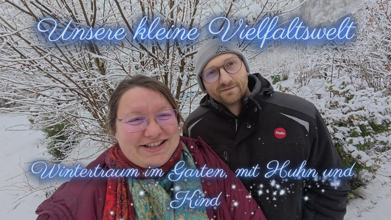 Spurensuche im Schnee ❄️ | Hühner im Winter, Zaun- & Gartenrundgang (Fuchs & Marder?)