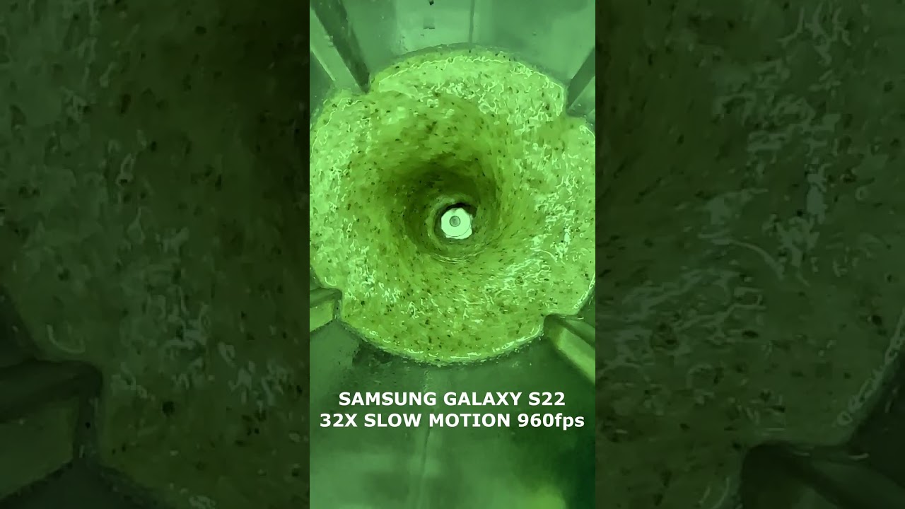 Samsung Galaxy S22 Ultra 32x Super Slow Motion (960 FPS)