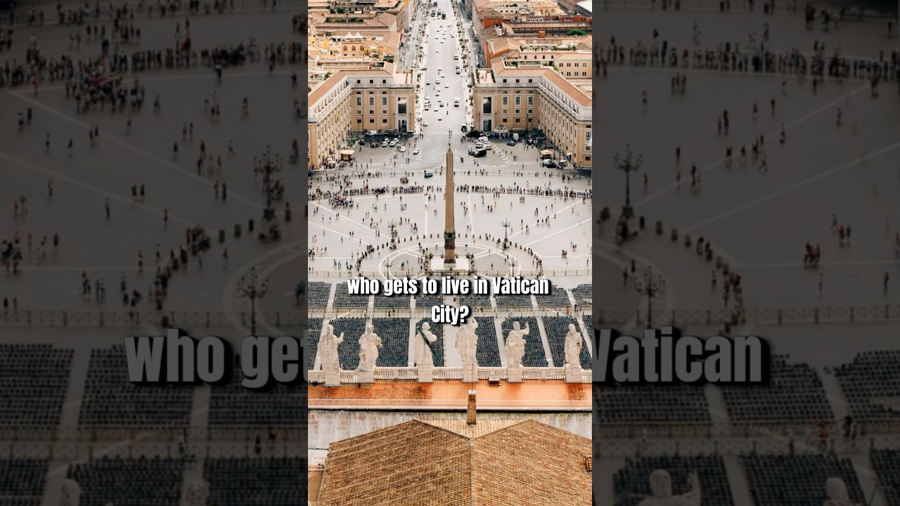 Who Gets To Live In Vatican City?