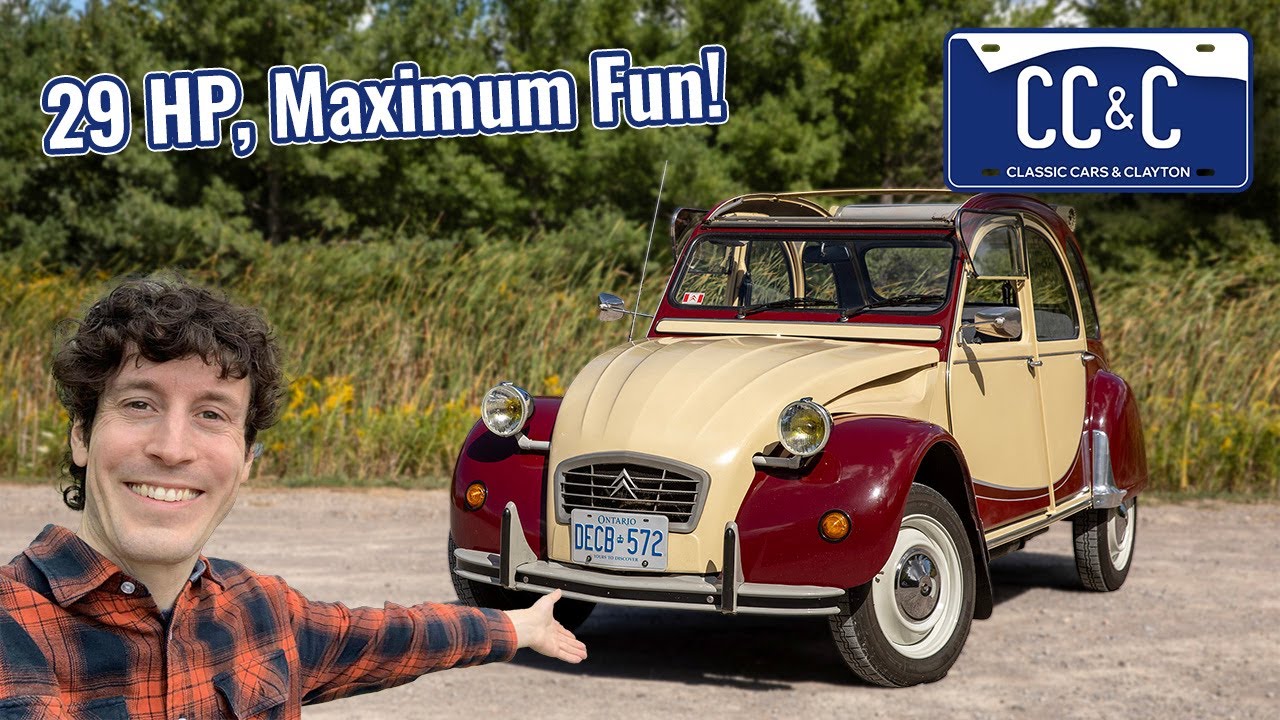 Citroën 2CV 1987 года | Мастер-класс по минималистичному автомобилю | Тест-драйв CC&C