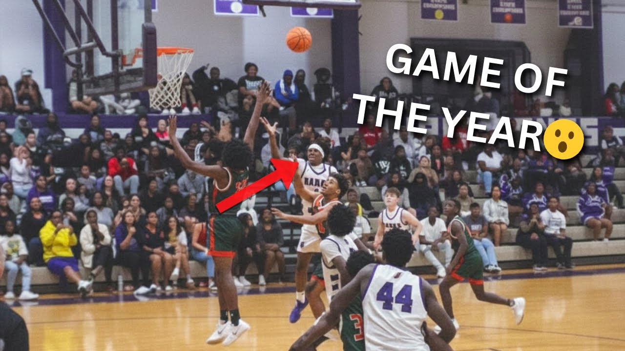 We Went to the CRAZIEST Basketball Game of the Year