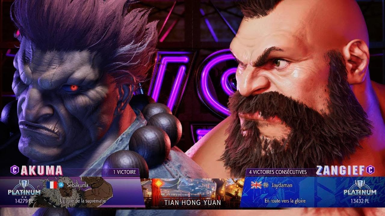 Akuma vs zangief amateur