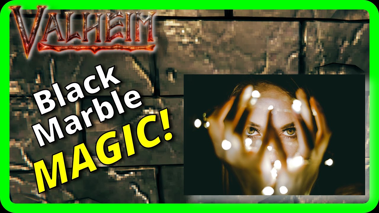 SECRETS of Black Marble | #valheim  : How To
