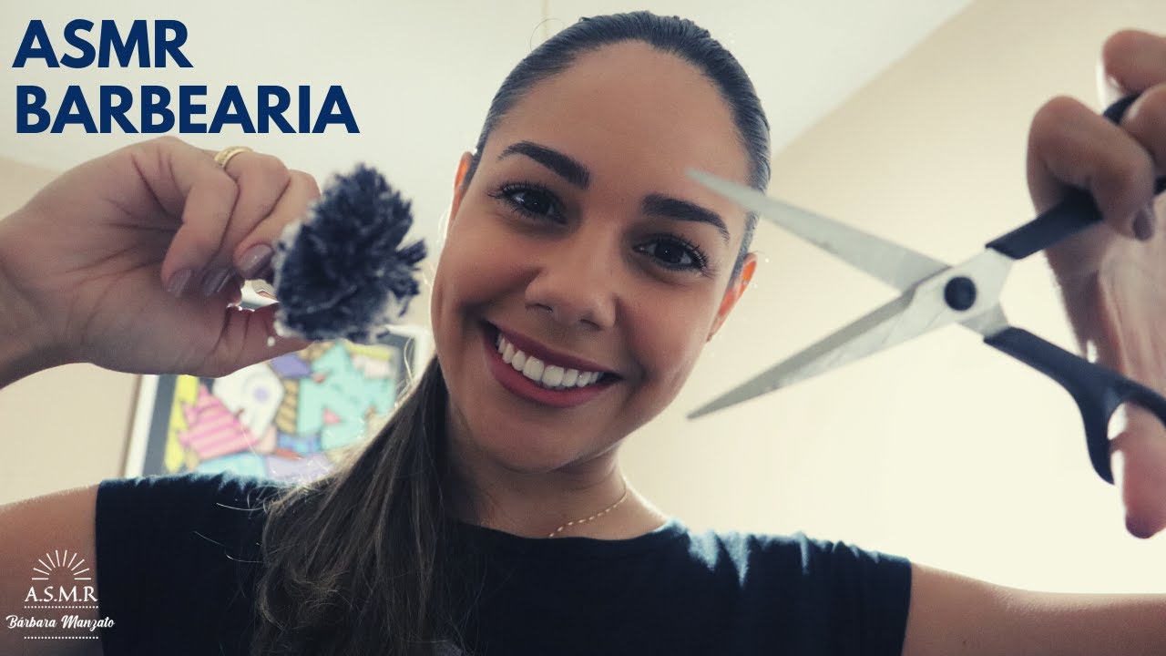 ASMR Barbearia Virtual - Fazendo sua Barba Roleplay