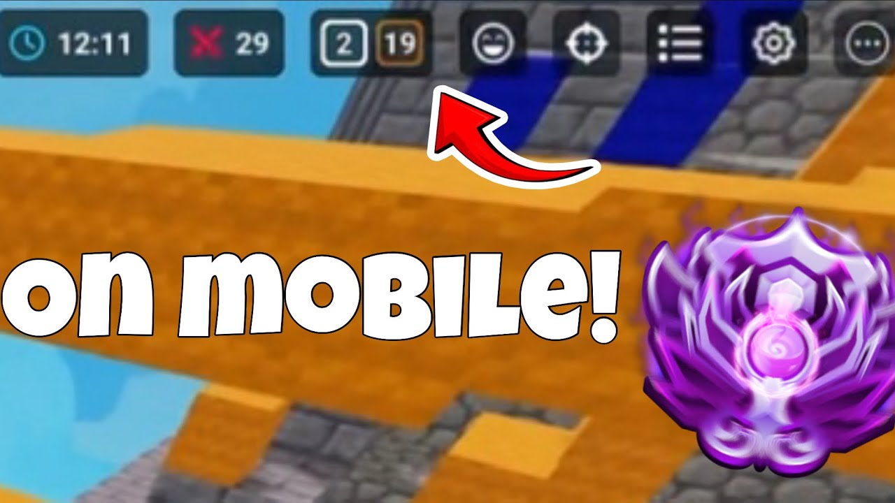 My Most INSANE 30v30 Clutch I Have Done In Roblox Bedwars *ON MOBILE*
