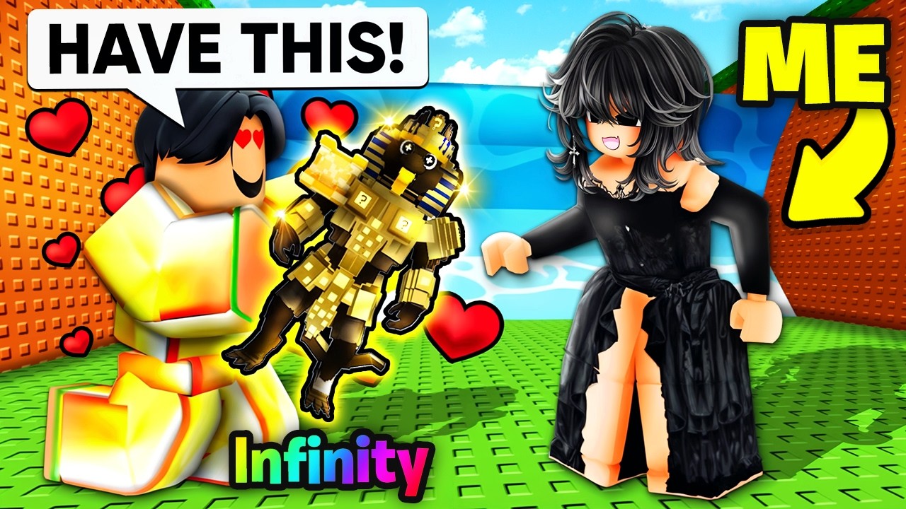 I Became an E-GIRL, and Got INFINITY BRAINROTS..