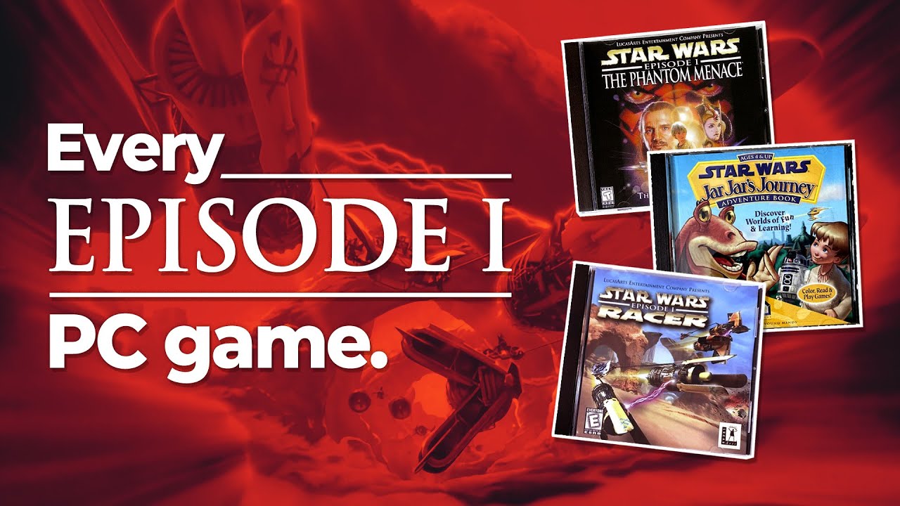 I Played Every Phantom Menace PC Game | StokedMatty