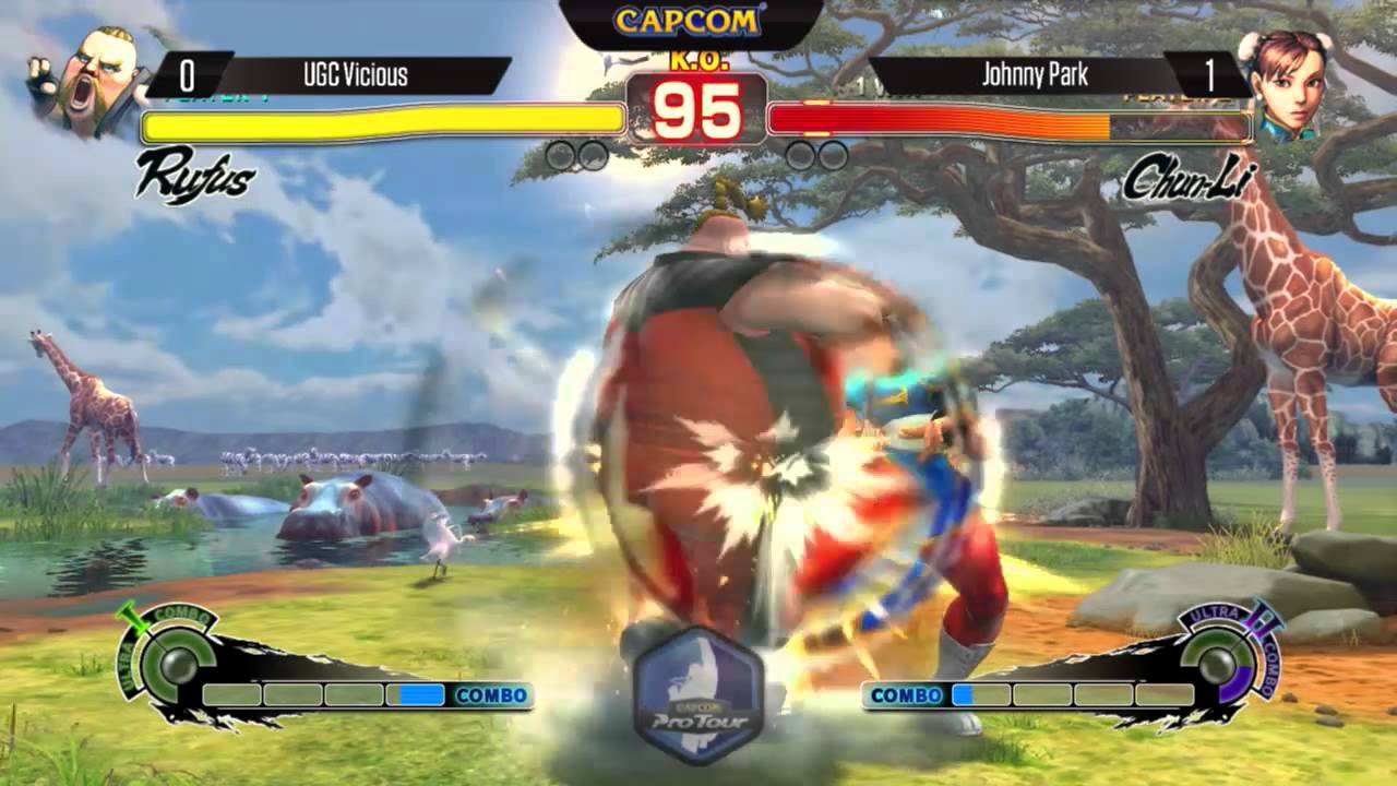 USFIV: UGC Vicious vs Johnny Park - SDCC2014 - Capcom Pro Tour Top 16