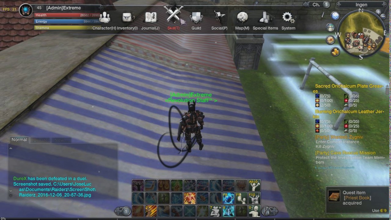 Revolution RaiderZ - UI Icons Test