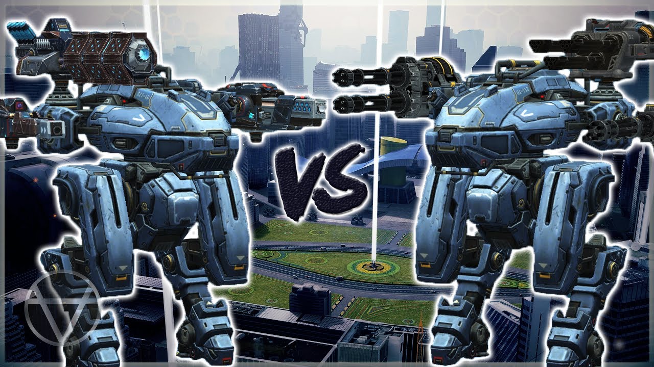 [WR] 🔥 Energy VS Kinetic Machineguns - Weapon Pack Comparison | War Robots