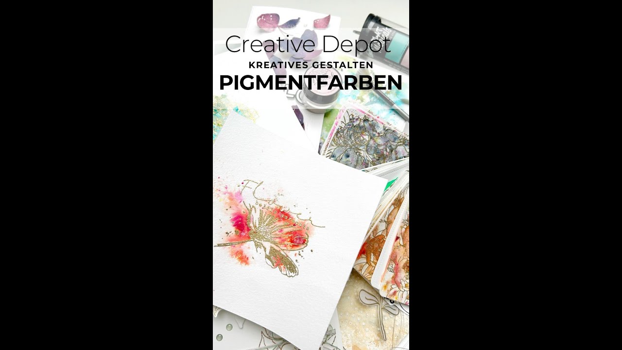 Creative Depot - Kreativität verbindet - Kreatives Gestalten mit Pigmentfarben Lindysgang