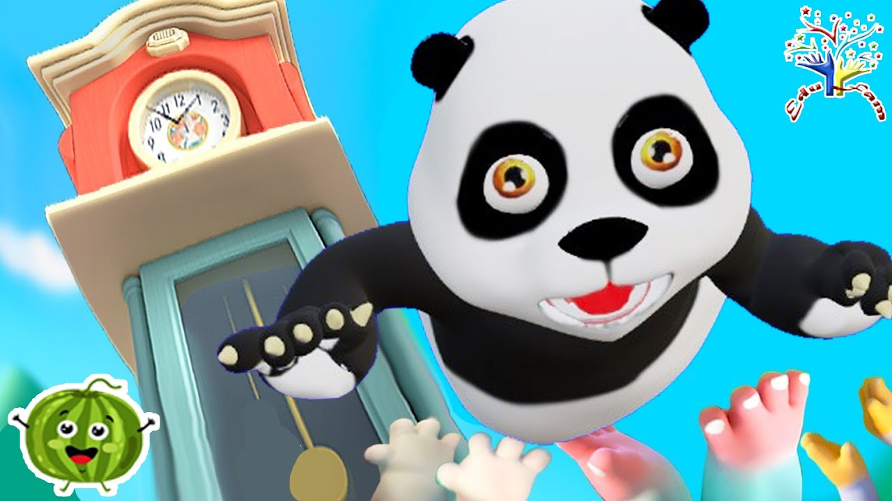 Hickory Dickory Dock || Super simple kids song AI3AI15 || Kids Songs and Nursery Rhymes || EduFam