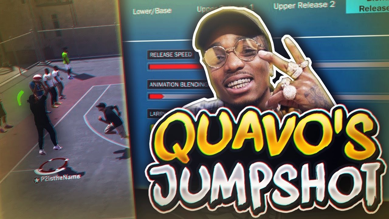 SHOOTING WITH QUAVO'S IRL JUMPSHOT ON NBA 2K18! THE NEW LEGENDARY CUSTOM JUMPSHOT?! NBA 2K18