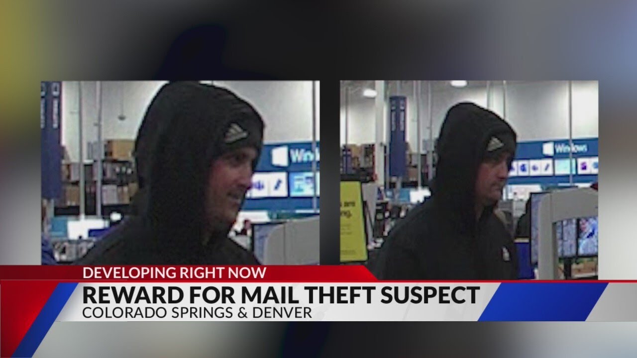 Reward for info on mail theft suspects leading to arrest