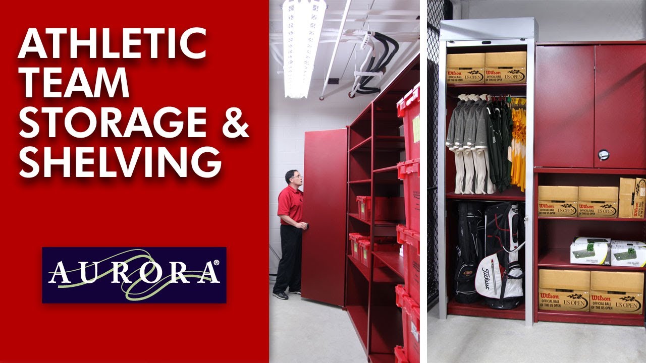Athletic Team Storage & Shelving | Aurora Storage Products