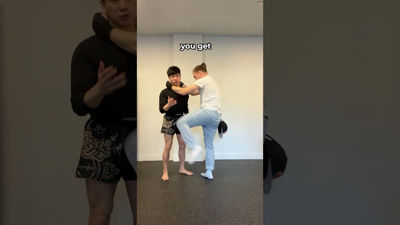 STOP GETTING KNEED in the clinch #muaythai #mma