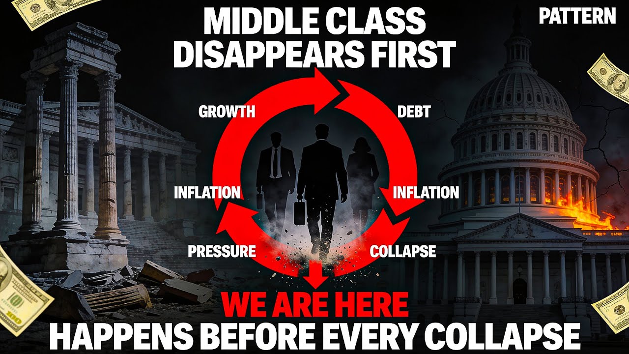 The Middle Class Always Disappears Before Collapse (History Shows Why)