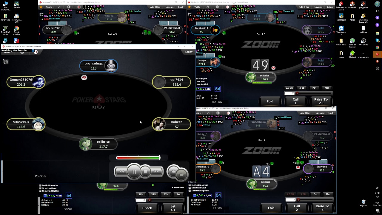 zoom  nl10 poker(music)