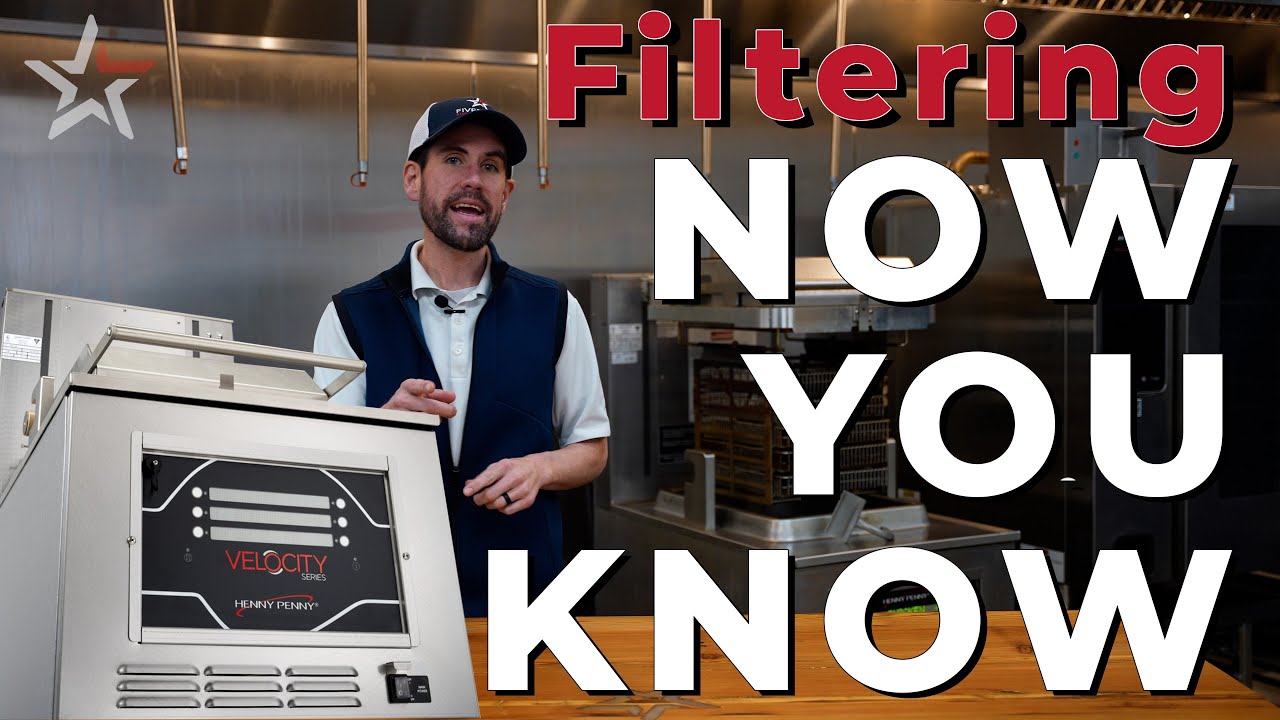 Now you know...filtering on the Henny Penny Velocity pressure fryer