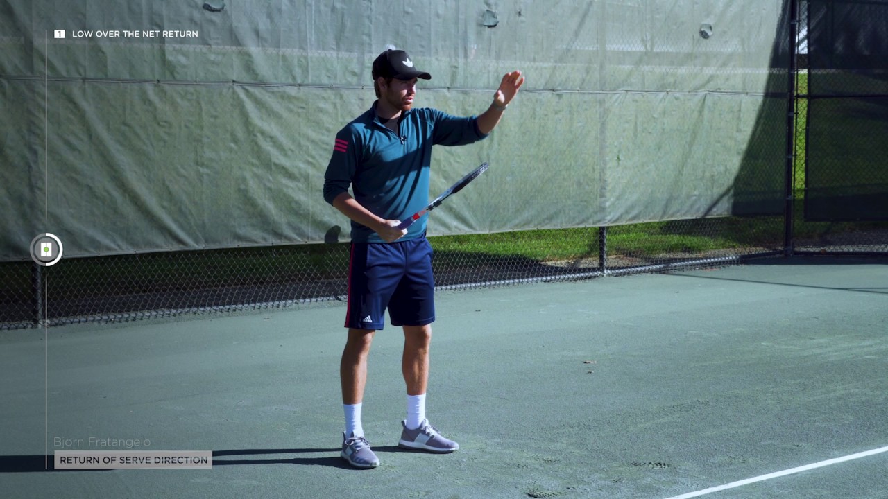 Bjorn Fratangelo - strategy on the return of serve
