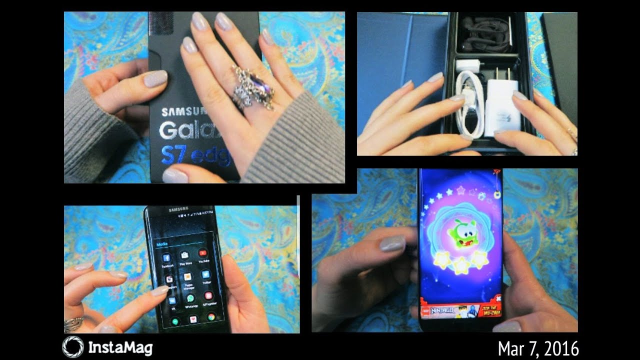 ◙ Unboxing Galaxy s7 Edge ◙ Back-to-Basics / ASMR / Soft Spoken