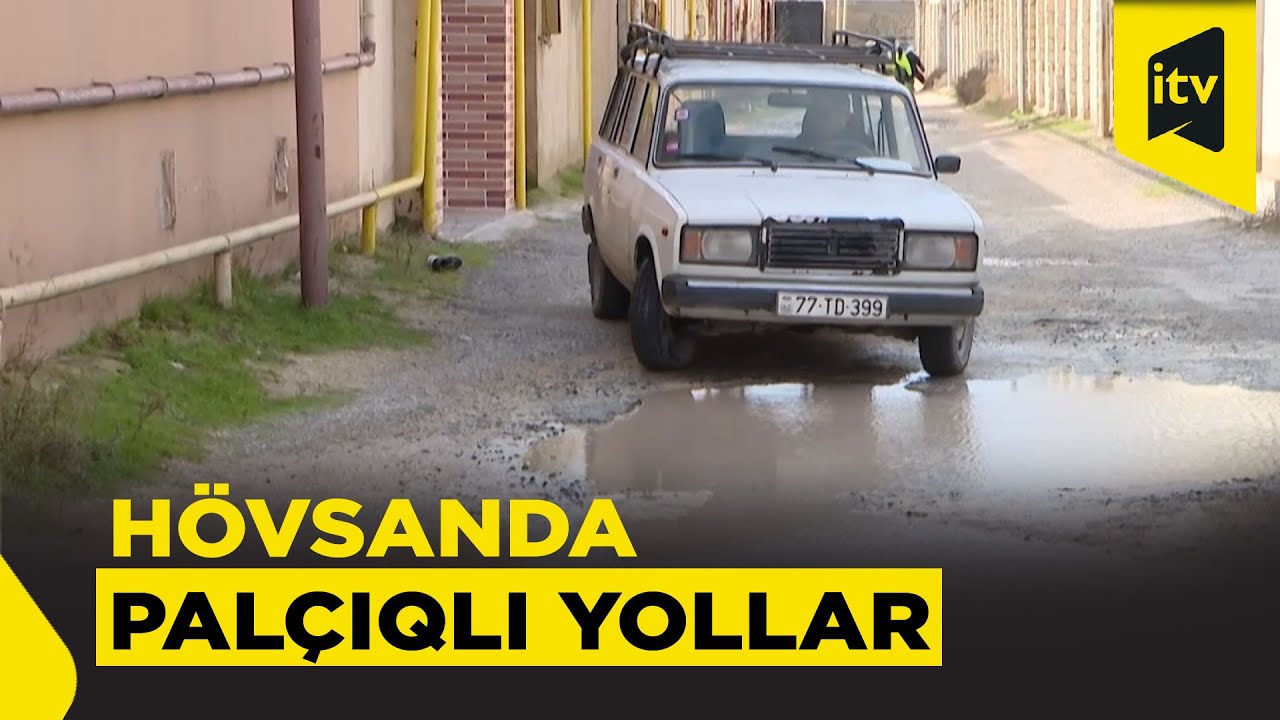 “Uşaqlar məktəbə gedə bilmirlər” – Qəsəbə sakinlərinin şikayəti