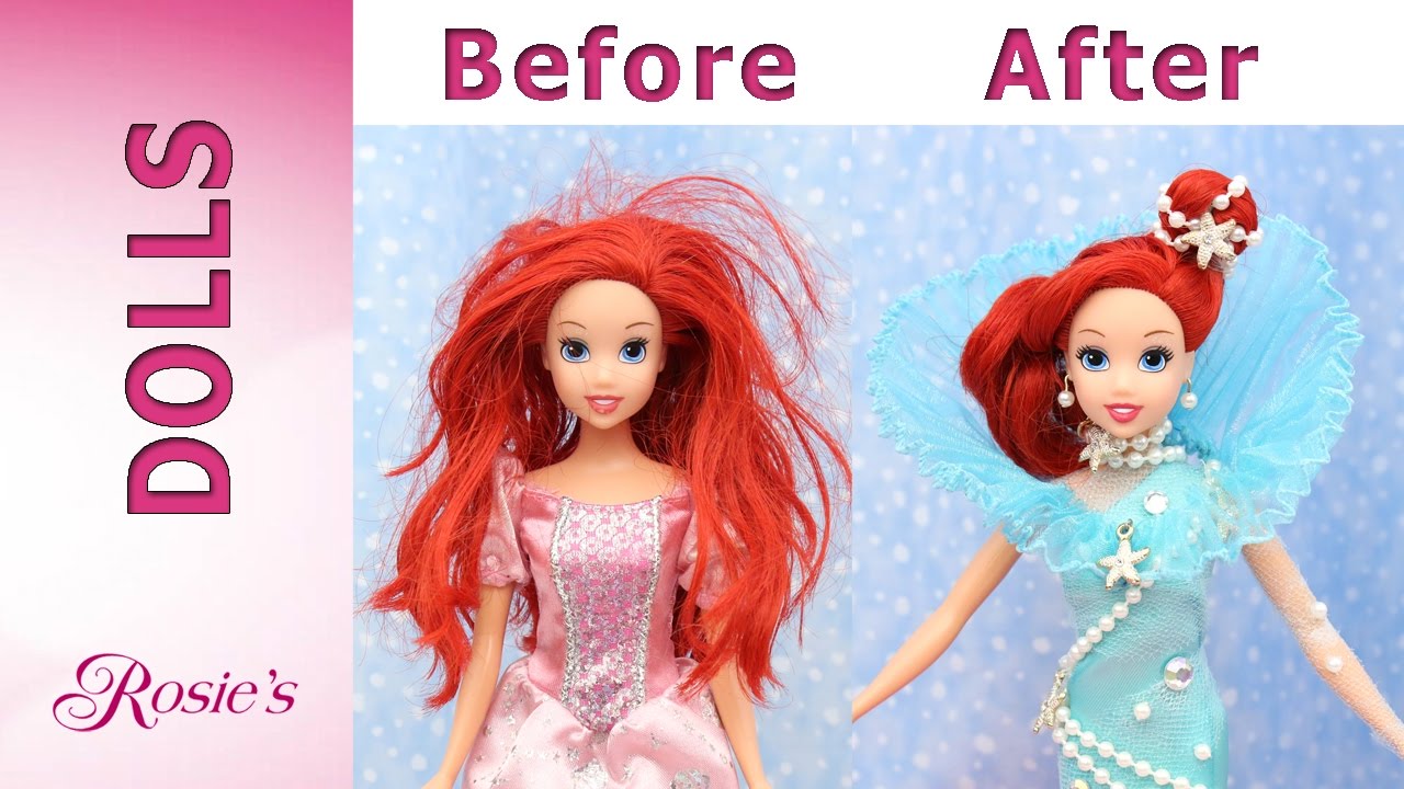 Little Mermaid Ariel's Makeover Part 2 - Aqua Fantasy Dress