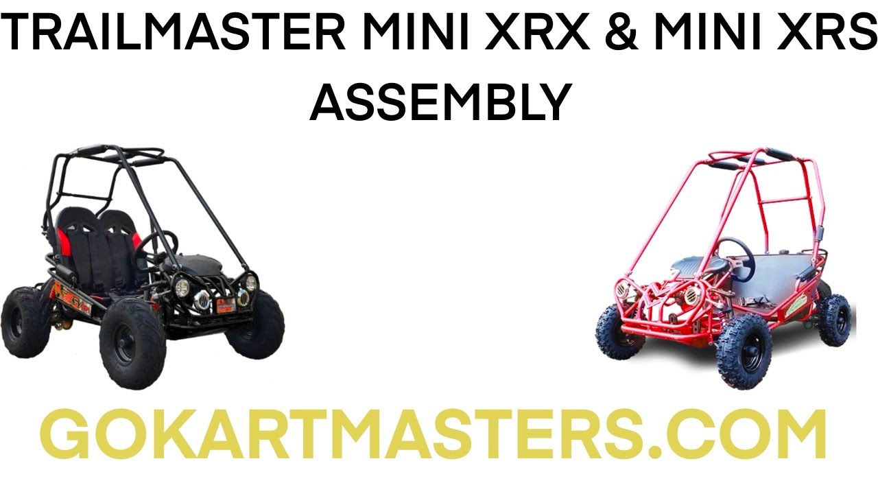 Trailmaster Mini XRX Assembly | Expert How To | 2025 go kart build 