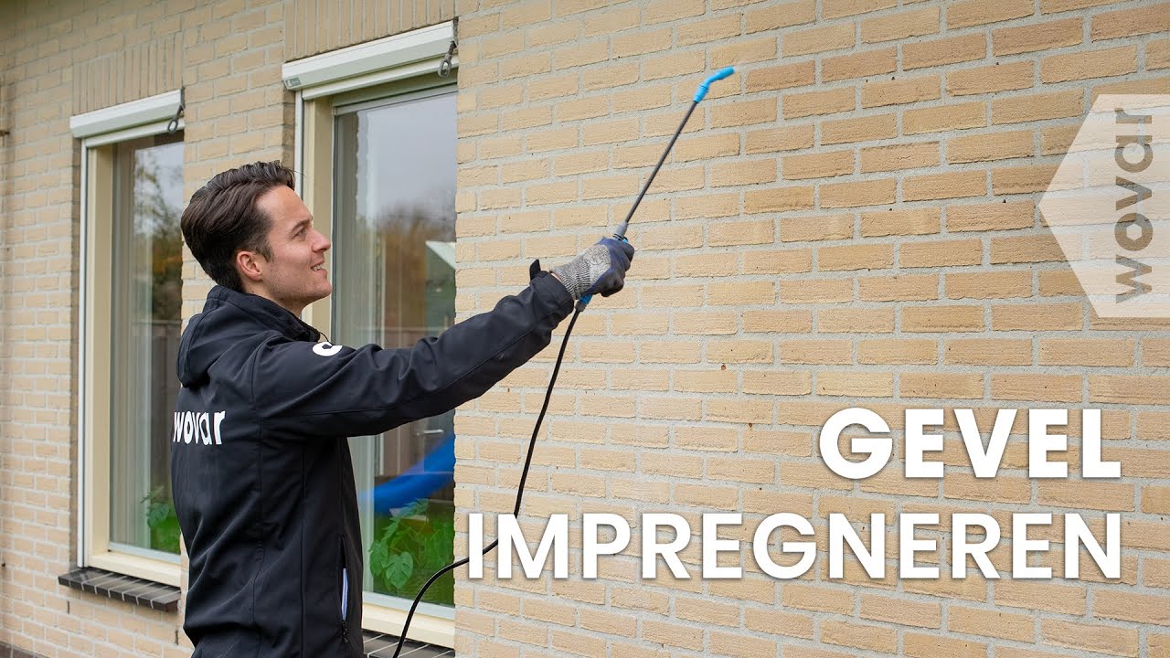 Gevel impregneren met impregneermiddel | Gevel reinigen en impregneren