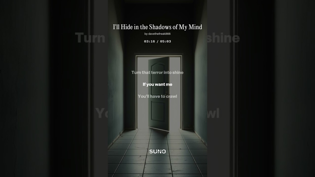 I'll Hide in the Shadows of My Mind