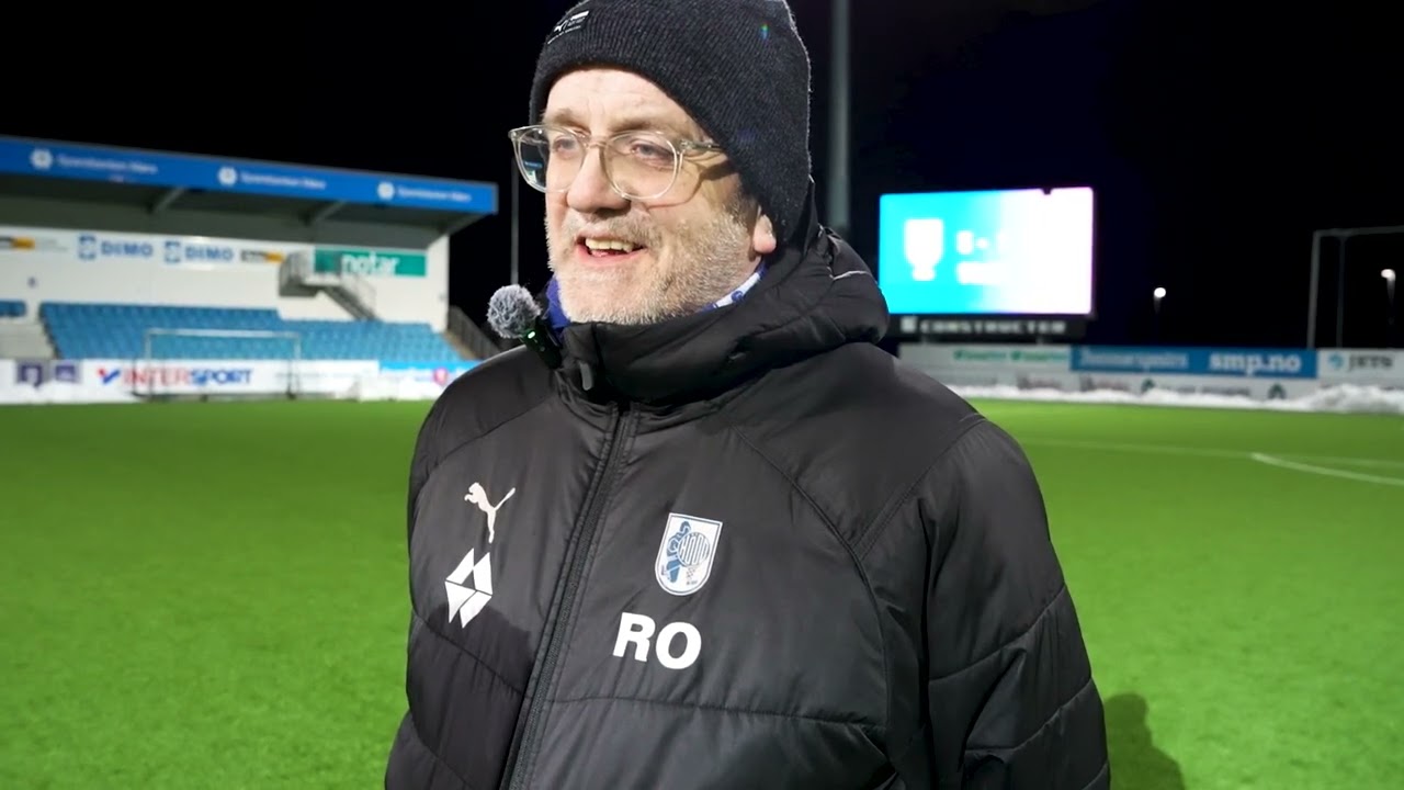 Ronny etter kampen mot Hasundgot