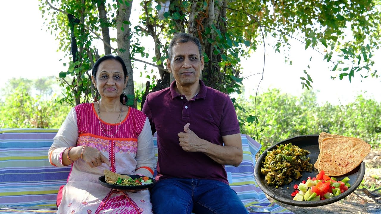 🌱 લીલી ડુંગળી અને સેવનું શાક, સાથે પરોઠાની એક વધુ રીત | 10 મિનિટમાં બનતું સ્વાદિષ્ટ સેવ વાળું શાક |