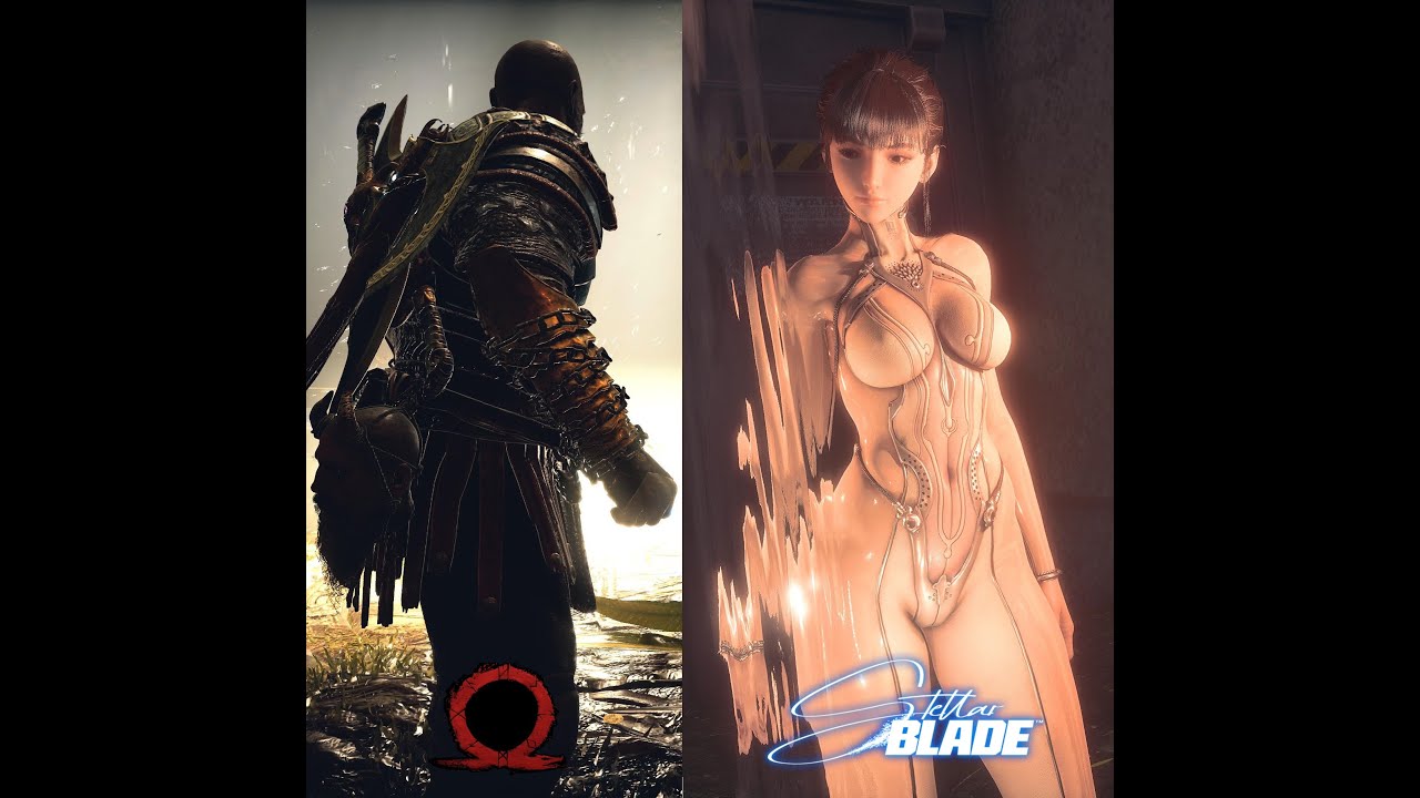 Stellar Blade, and @PNK2023, taught me something cool in GoW - Stellar Blade EVE x God of War Kratos