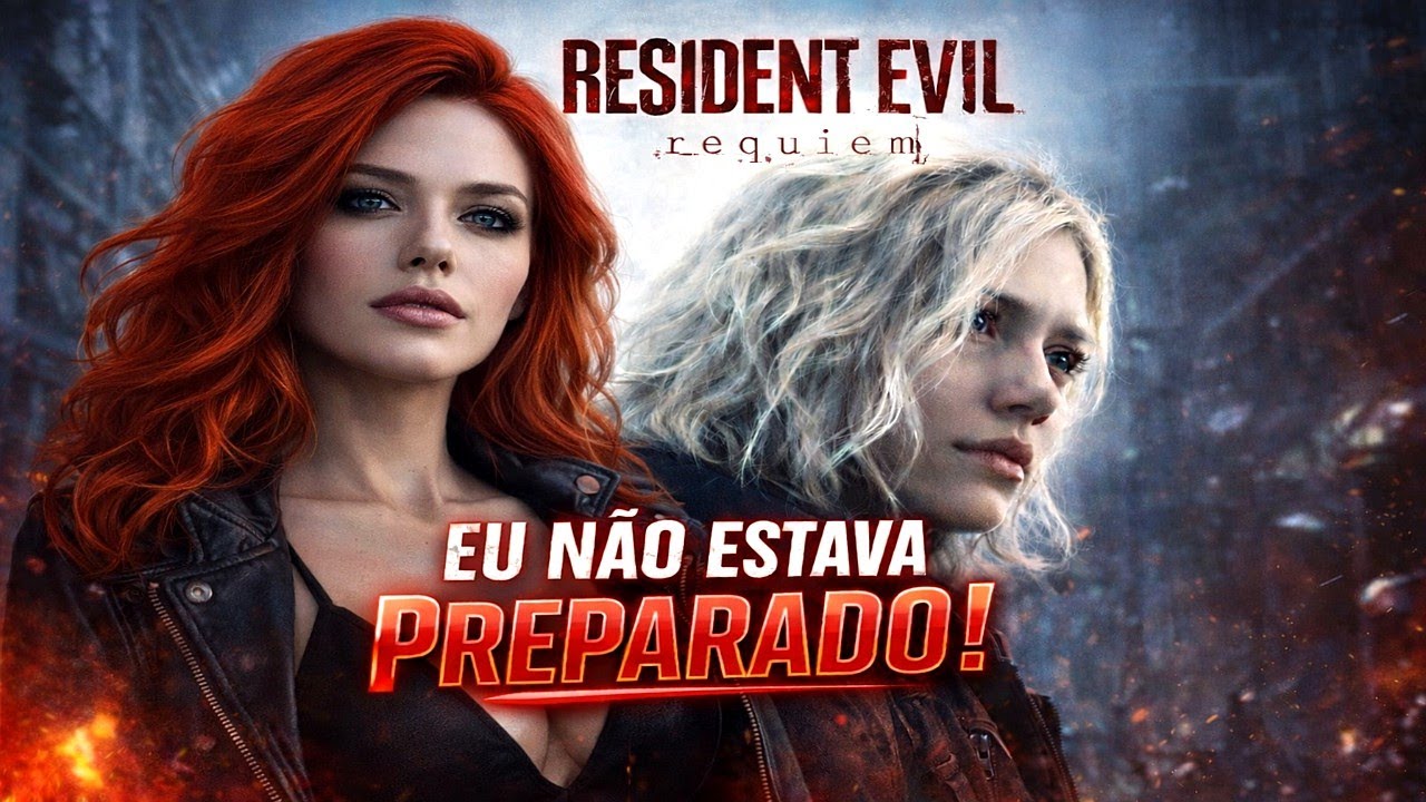 EU NÃO ESTAVA PREPARADO PARA ESSE TERROR | Resident Evil Requiem