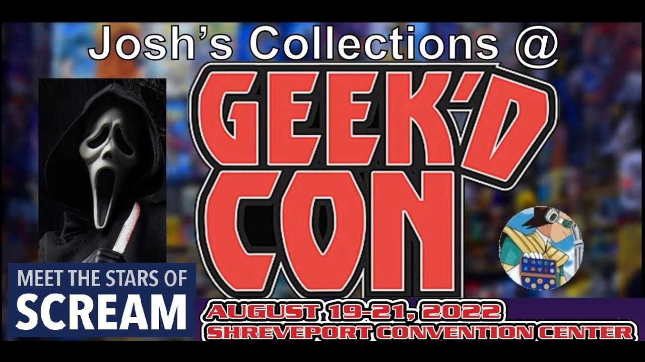 Geek'd Con 2022 Convention Video!! Matthew Lillard!! Jamie Kennedy!! Skeet Ulrich!! Shreveport LA!
