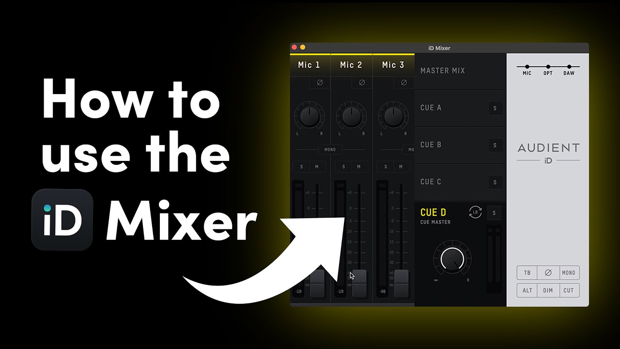 How to get the most out of the iD Mixer | iD4, iD14, iD24 and iD44