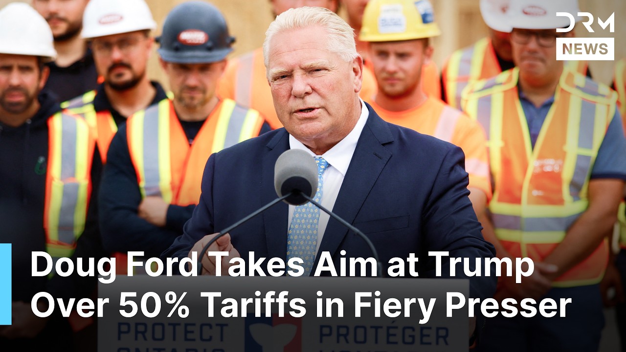 FULL PRESSER: Doug Ford Responds to Trump Tariffs, Vows Canada Will Retaliate | AC1N