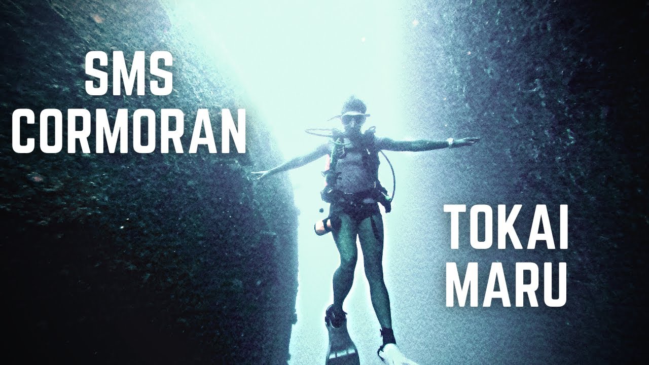 Sunken Ships Of the World Wars Dive Guam: Tokai Maru & Sms Cormoran