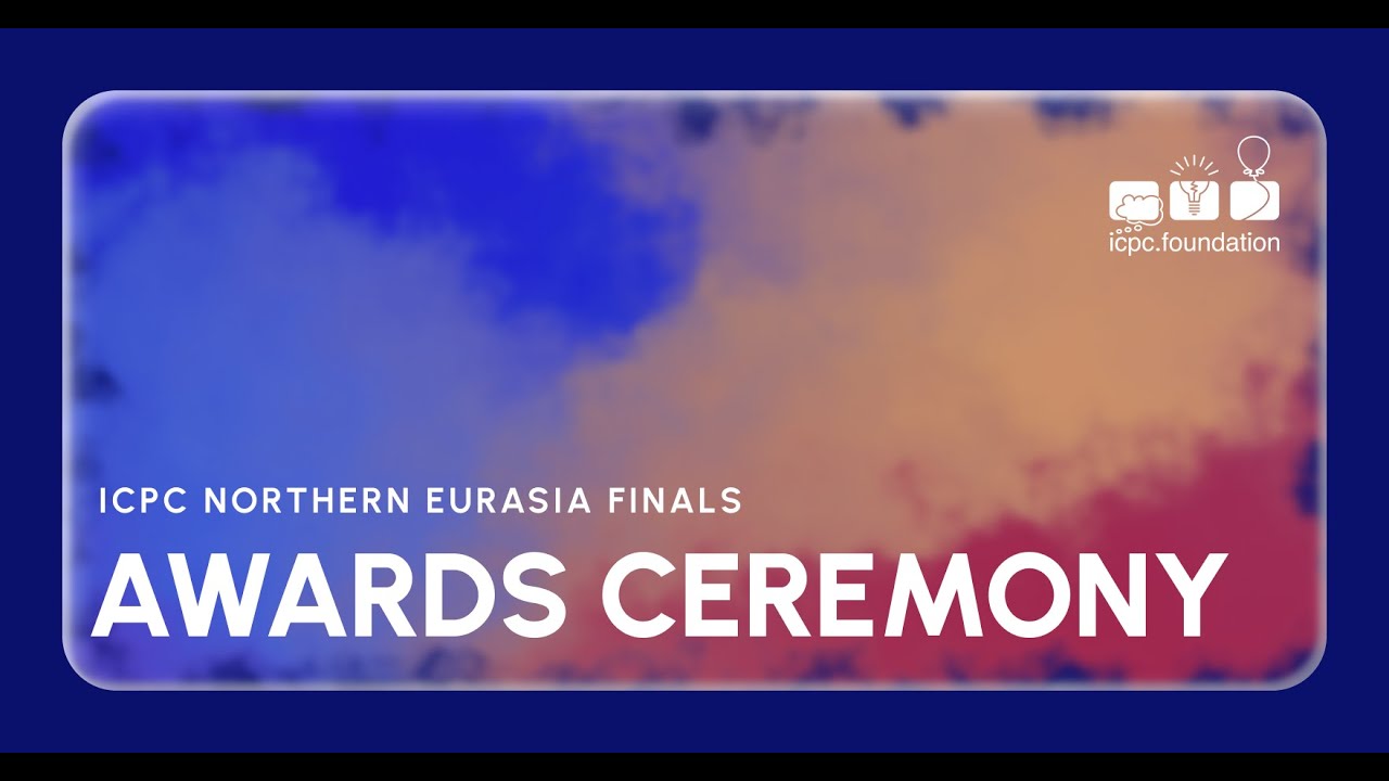 ICPC NEF 2025 Awards Ceremony