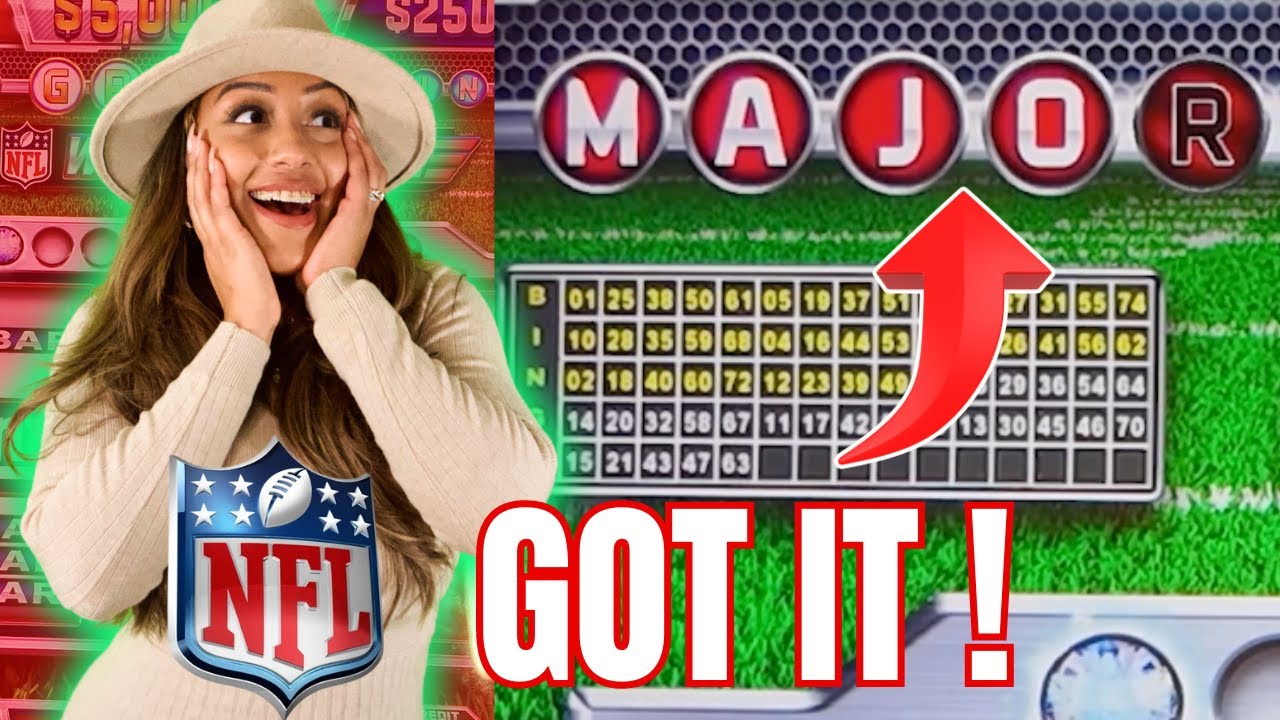 Got IT! 💥 Landed The MAJOR on NFL Slot Machine Red Screens! At Choctaw Casino