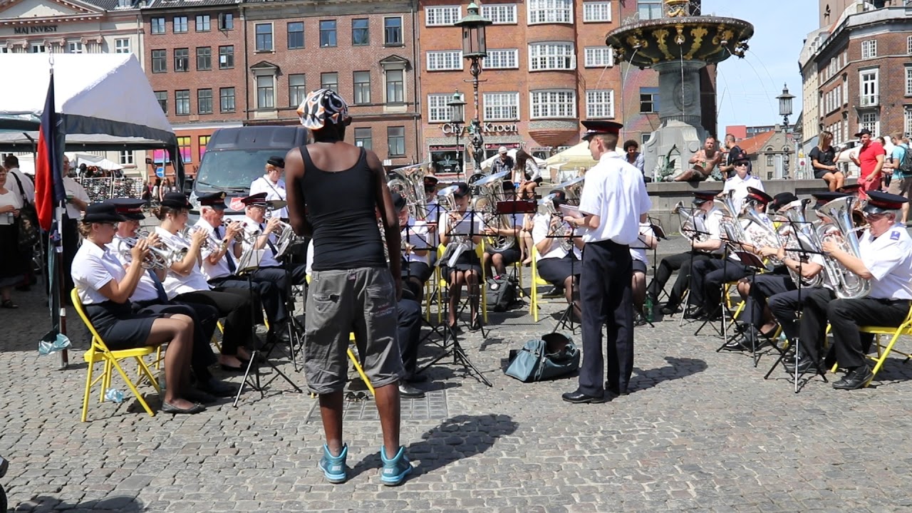 March og hornmusik i København Juni 2018