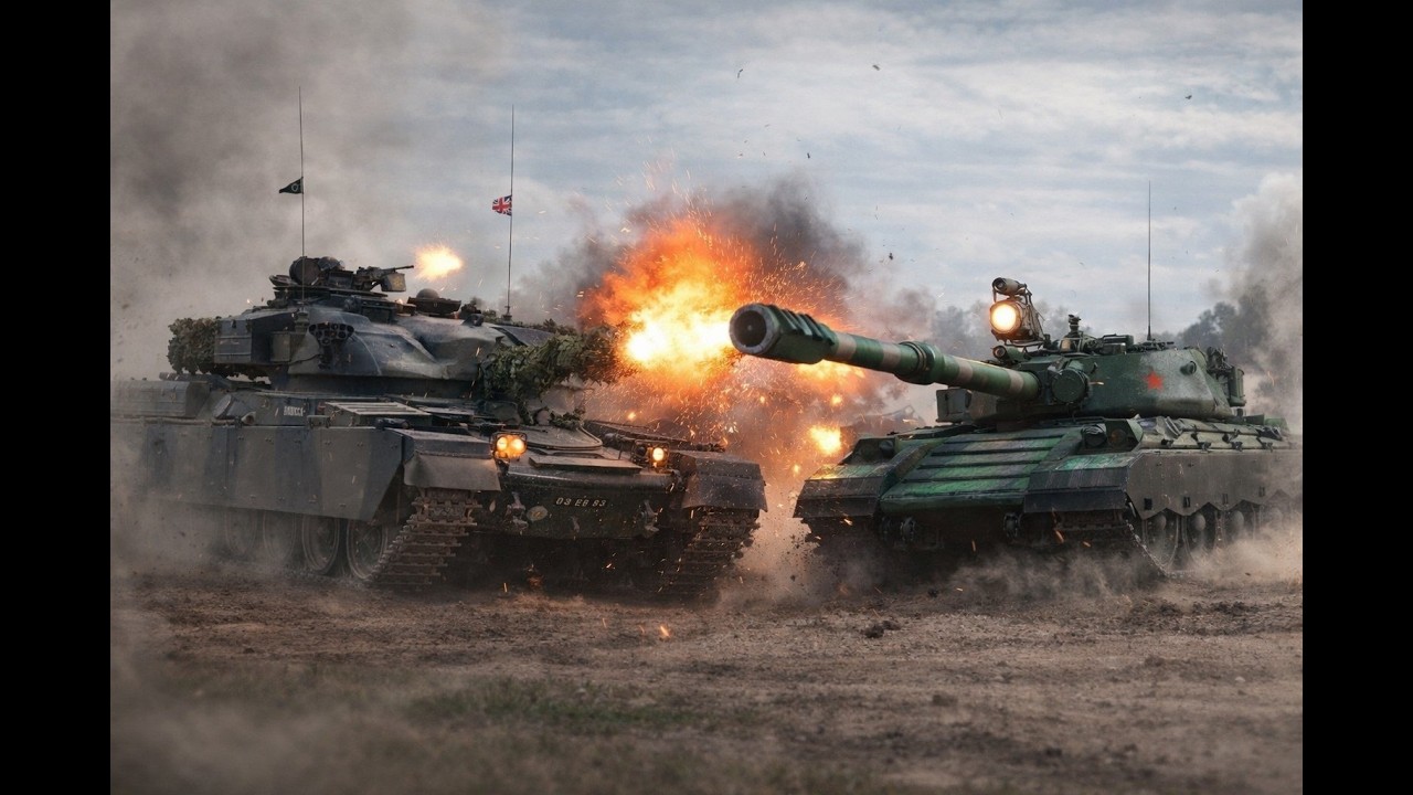 World of Tanks - British Chieftain Mk.6 beat People’s Republic of China BZ-79