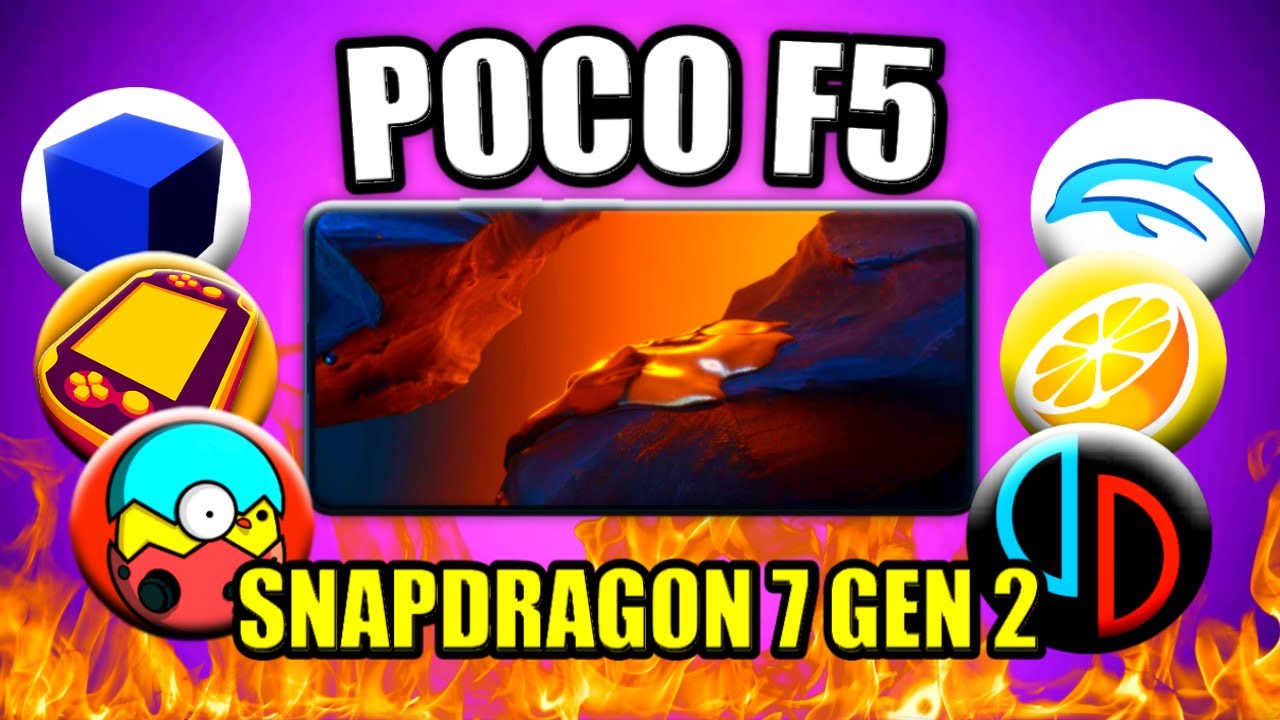 EMULE CONSOLAS en el POCO F5 con SNAPDRAGON 7+ GEN 2😲