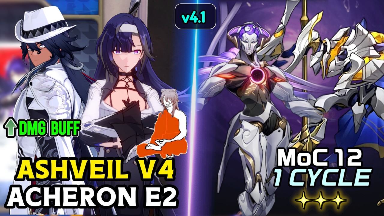 [V4] ASHVEIL Sub-Dps + ACHERON E2 (vs MoC 12 - v4.1)