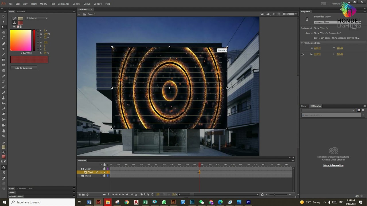 Learn how to make Dynamic Facade Lighting Design in 7 minutes
