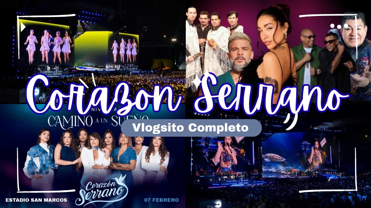 No estaba lista para esto🤨 | 33 ANIVERSARIO CORAZON SERRANO 💙